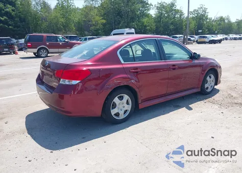 2012 Subaru Legacy 2.5I z USA, uszkodzony, nr VIN 4S3BMBA68C3003971